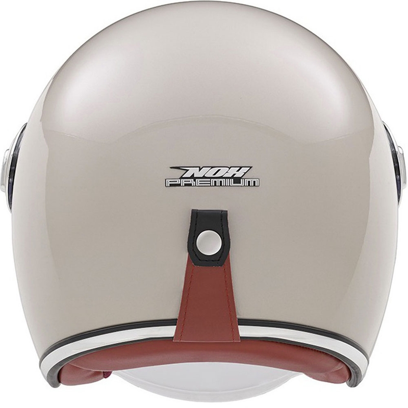 Casco jet NOX PREMIUM Heritage rosa champagne