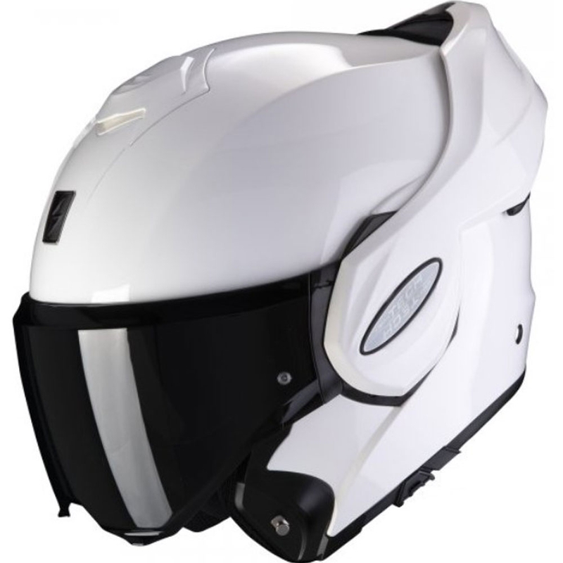 Casco modulare Scorpion EXO-TECH EVO bianco lucido