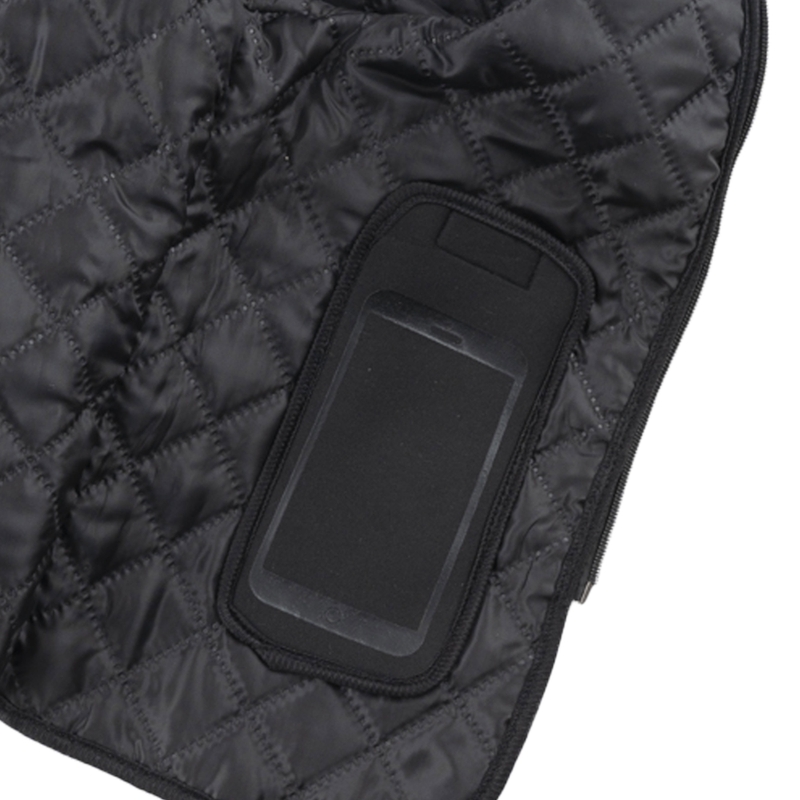 Giacca da moto da donna Motozem Team 2 nero-bianco