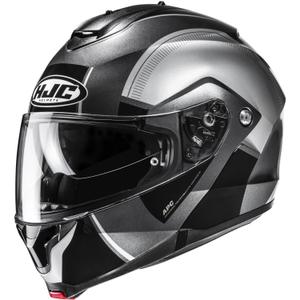 Casco da moto apribile HJC C91N Jyn MC5 nero-argento