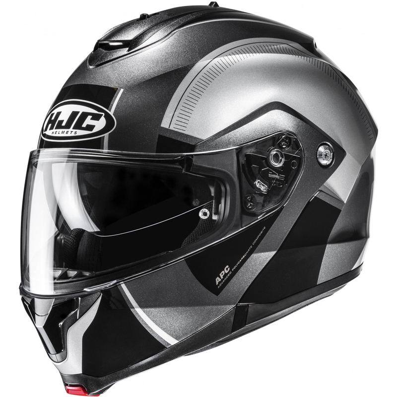 Casco da moto apribile HJC C91N Jyn MC5 nero-argento