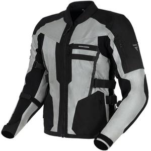Giacca da moto Rebelhorn Scandal II argento-nero