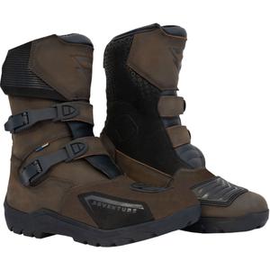 Stivali moto Street Racer Adventure Low WP marrone