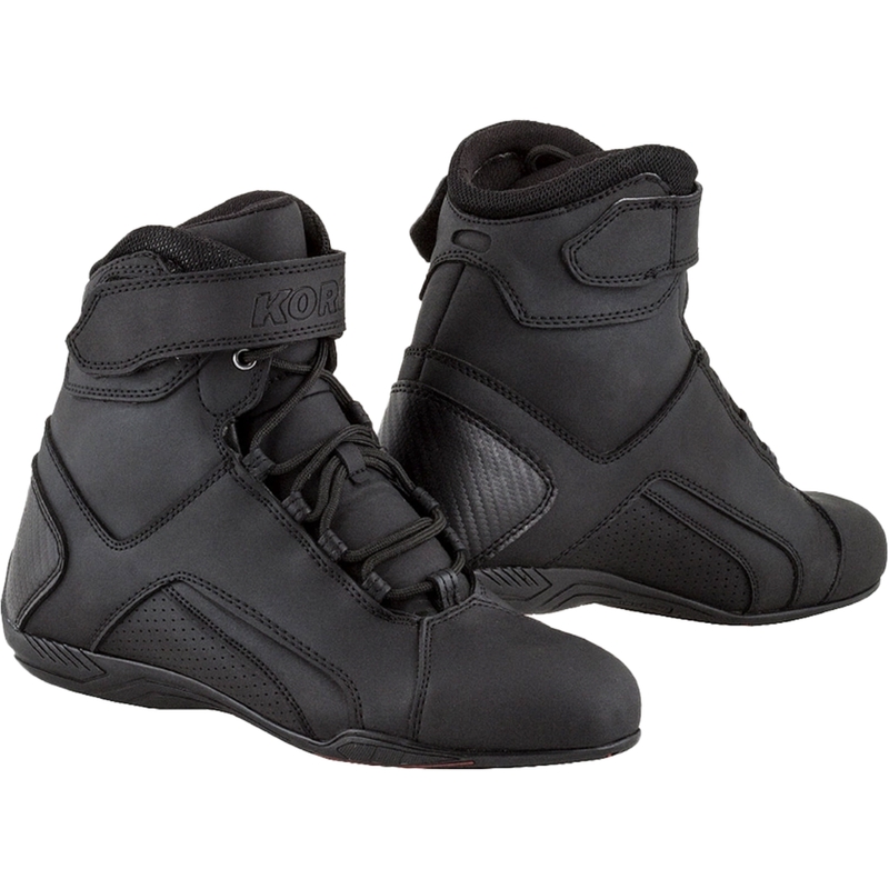 Stivali da moto Kore Velcro 2.0 nero