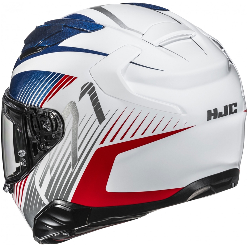 Casco integrale da moto HJC F71 Catos MC21 bianco-blu-rosso
