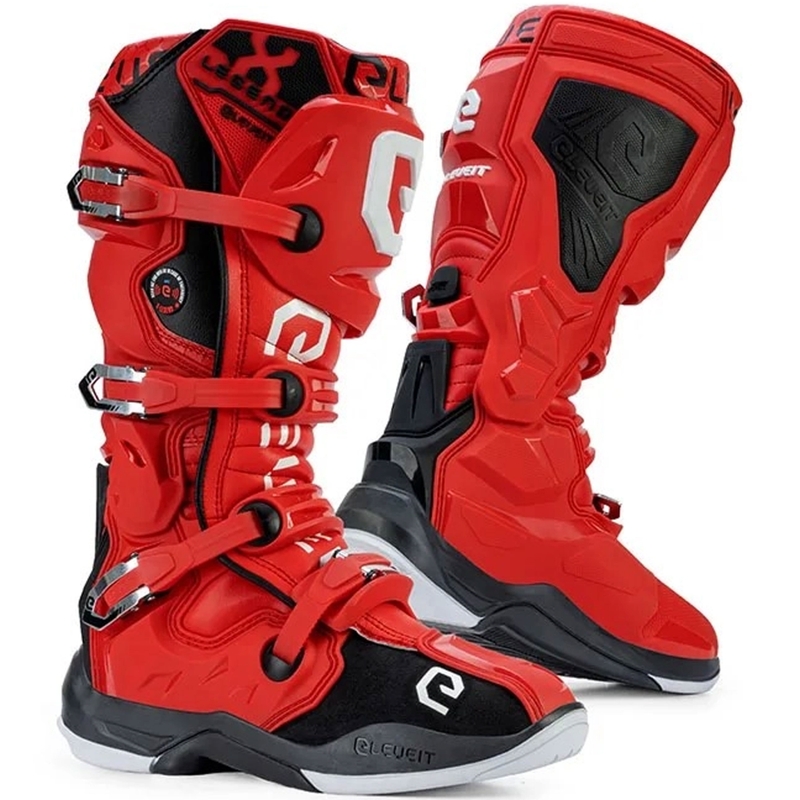 Stivali da moto Eleveit X-Legend rosso