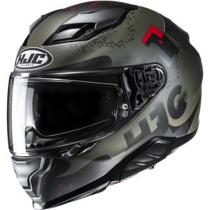 Casco integrale da moto HJC F71 Faco MC1SF cachi-nero