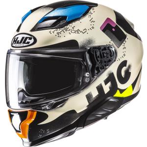 Casco integrale da moto HJC F71 Faco MC28 multicolore