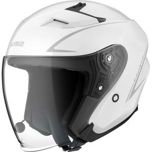 Casco moto aperto SENA Outstar S bianco lucido