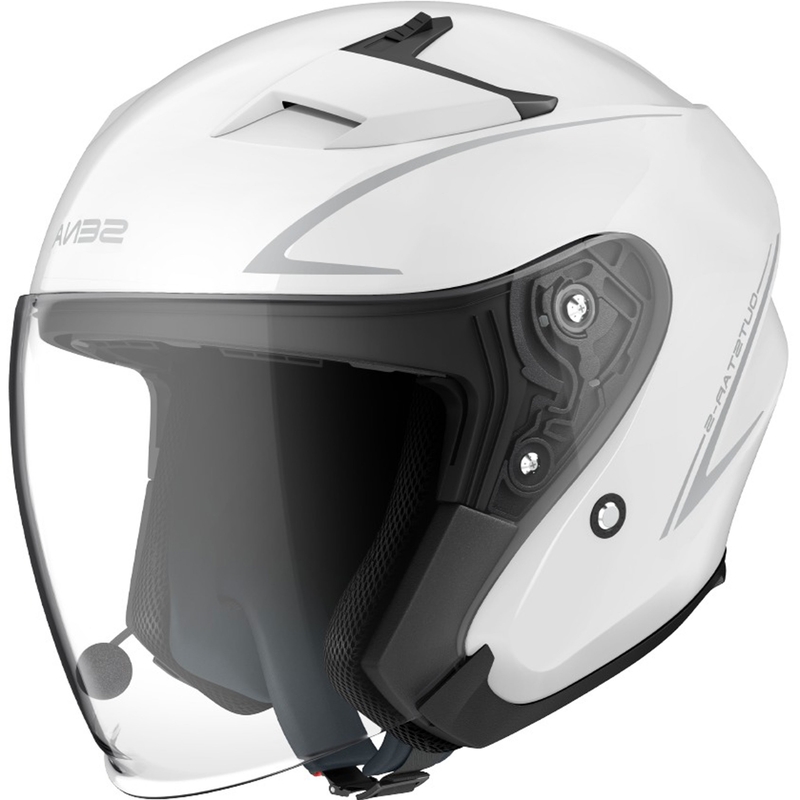 Casco moto aperto SENA Outstar S bianco lucido