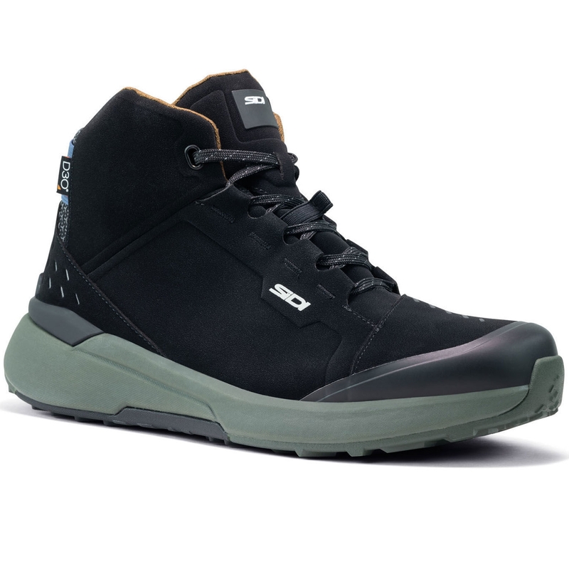Stivali da moto SIDI NUCLEUS Suede WP nero-verde