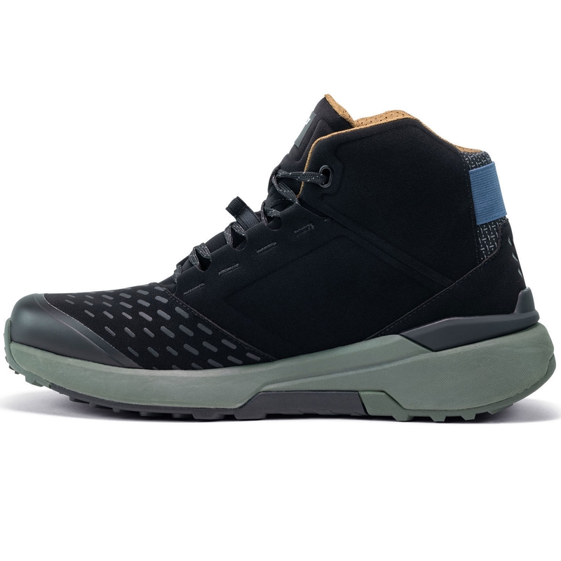 Stivali da moto SIDI NUCLEUS Suede WP nero-verde