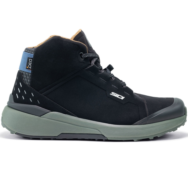 Stivali da moto SIDI NUCLEUS Suede WP nero-verde