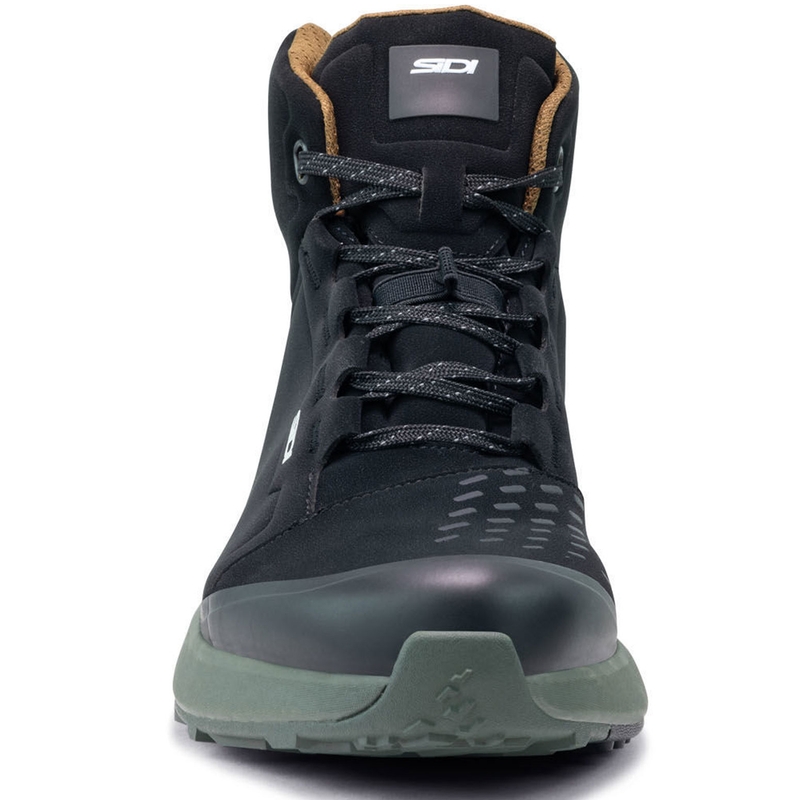 Stivali da moto SIDI NUCLEUS Suede WP nero-verde