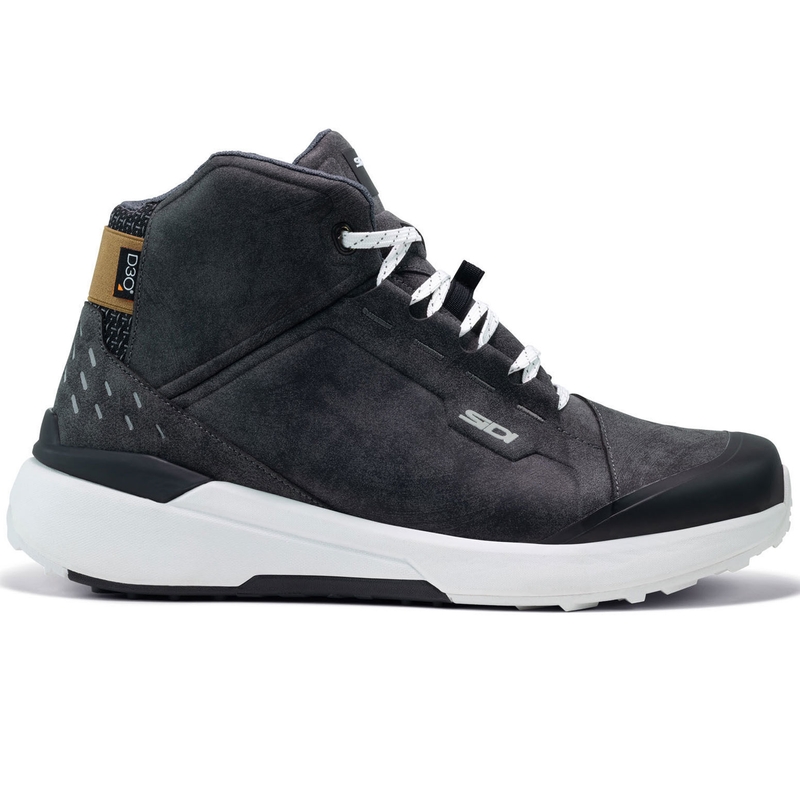 Stivali da moto SIDI NUCLEUS Suede WP nero-bianco