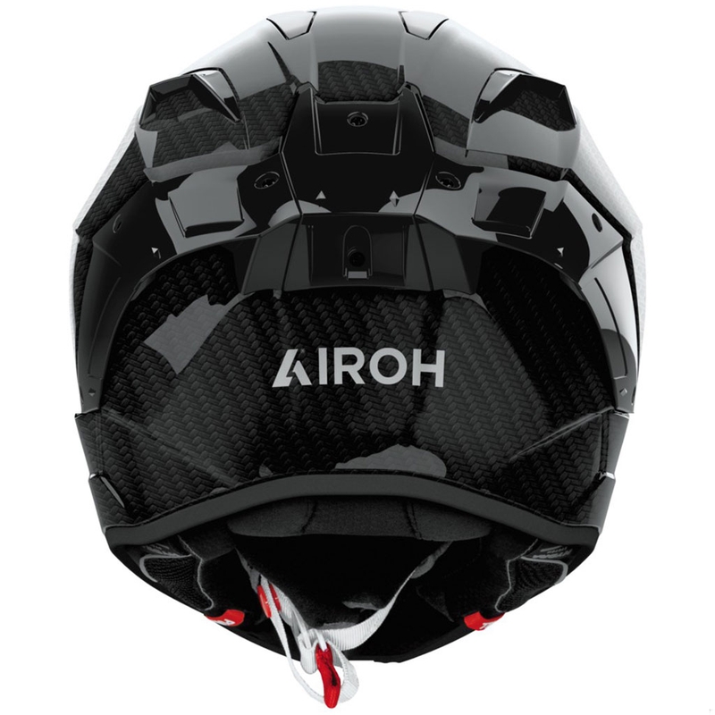 Casco integrale da moto Airoh GP800 Carbon nero lucido