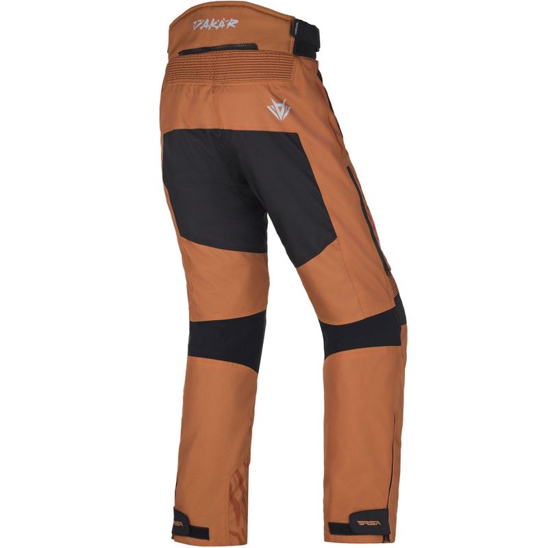 Pantaloni da moto RSA Dakar 2 nero-sabbia