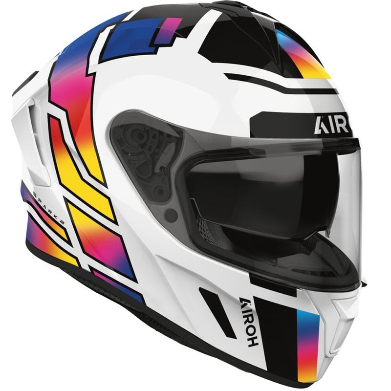 Casco integrale da moto Airoh SPARK 2 Livery Shiny Rainbow