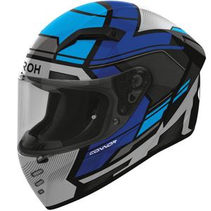 Casco integrale da moto Airoh CONNOR Ego blu lucido