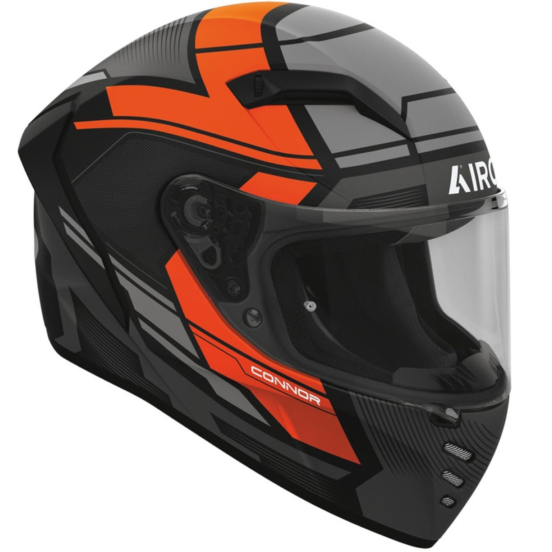 Casco integrale da moto Airoh CONNOR Ego arancione opaco