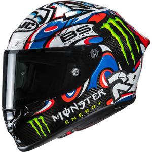 Casco moto integrale HJC RPHA 1 V2 CARBON Quartararo Le Mans III MC25 multicolor