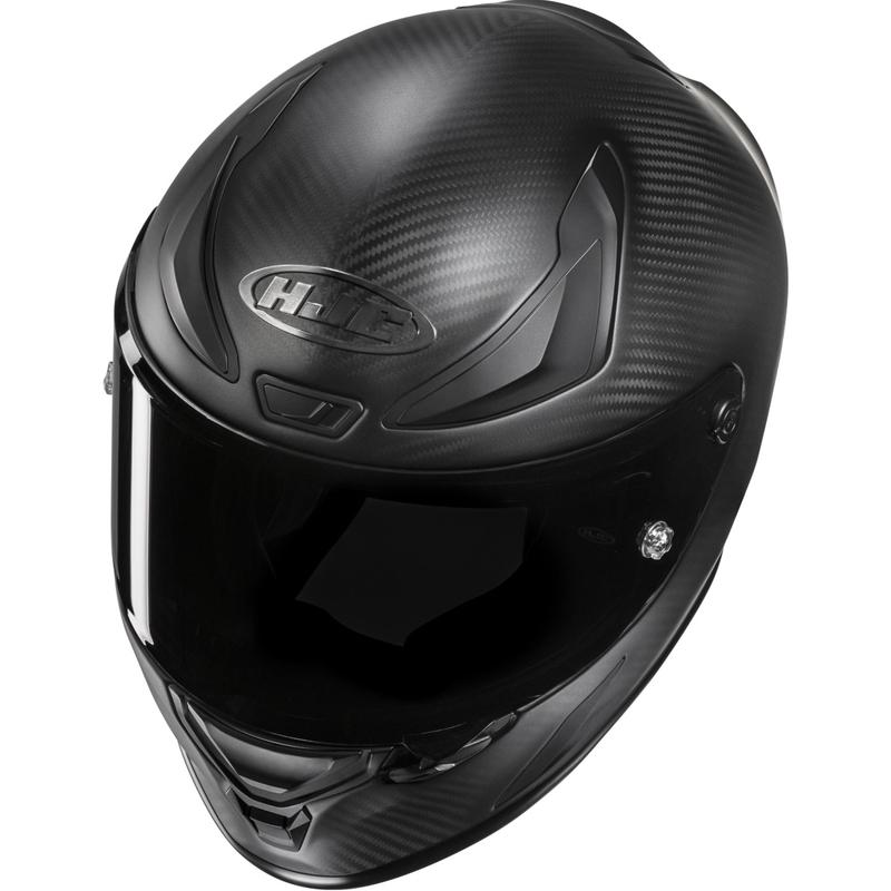 Casco integrale da moto HJC RPHA 1 V2 CARBON Solid nero opaco
