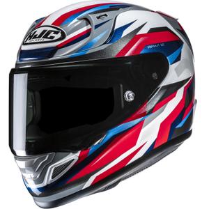 Casco integrale da moto HJC RPHA 12 Dravix MC21 bianco-nero-blu-rosso