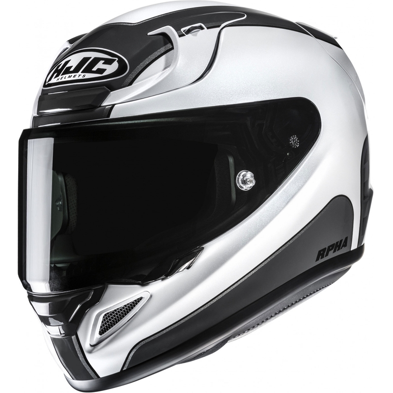 Casco integrale da moto HJC RPHA 12 Respon MC5 bianco-nero
