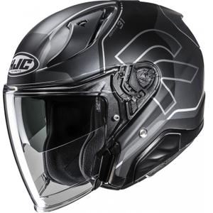 Casco da moto jet RPHA 31 Dereen MC5SF nero-grigio