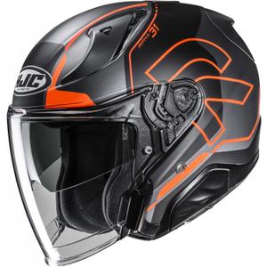 Casco da moto jet RPHA 31 Dereen MC6HSF nero-grigio-arancione