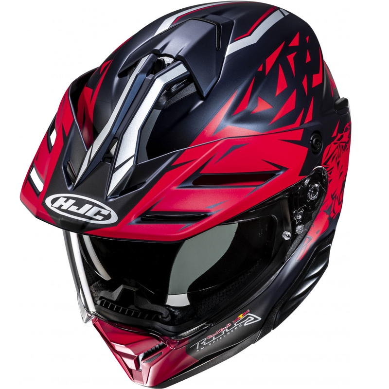 Casco da moto enduro HJC RPHA 60 Spielberg Red Bull Ring MC21SF blu-rosso
