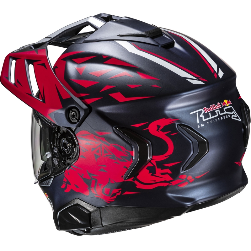 Casco da moto enduro HJC RPHA 60 Spielberg Red Bull Ring MC21SF blu-rosso