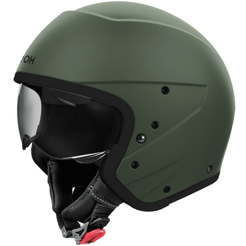 Casco moto modulare Airoh J110 Color cachi opaco