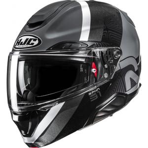 Casco da moto apribile HJC RPHA 91 Fensh MC5 nero-grigio
