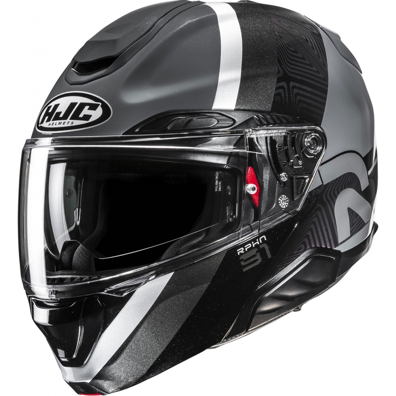Casco da moto apribile HJC RPHA 91 Fensh MC5 nero-grigio