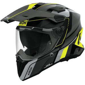 Casco enduro Airoh Commander 2 Skip giallo opaco