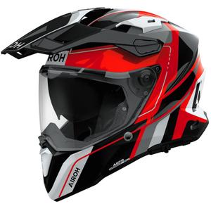 Casco enduro Airoh Commander 2 Skip rosso lucido