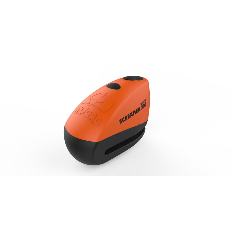 Zámek kotoučové brzdy Oxford Screamer XA7 oranžovo-černý