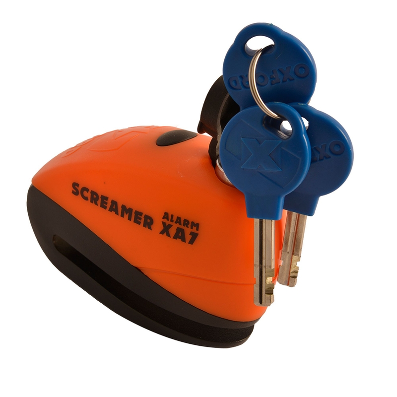 Zámek kotoučové brzdy Oxford Screamer XA7 oranžovo-černý