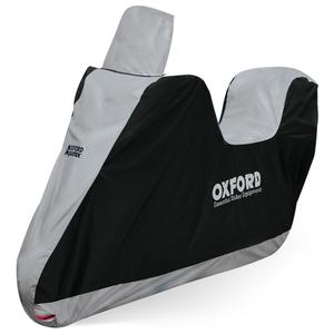 Telone per scooter Oxford Aquatex Highscreen con vano portabagagli e plexi alto