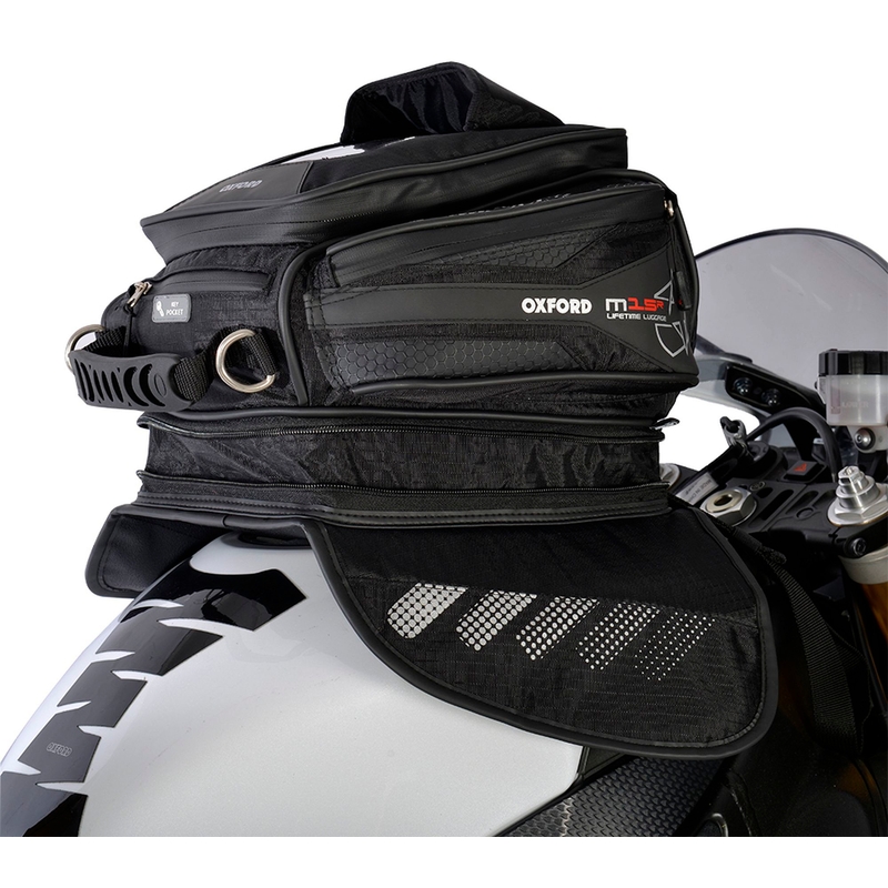 Borsa da serbatoio per moto Oxford M15R nero Saldi