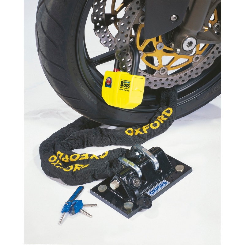 Zámek kotoučové brzdy Oxford Big Boss Alarm 16 mm