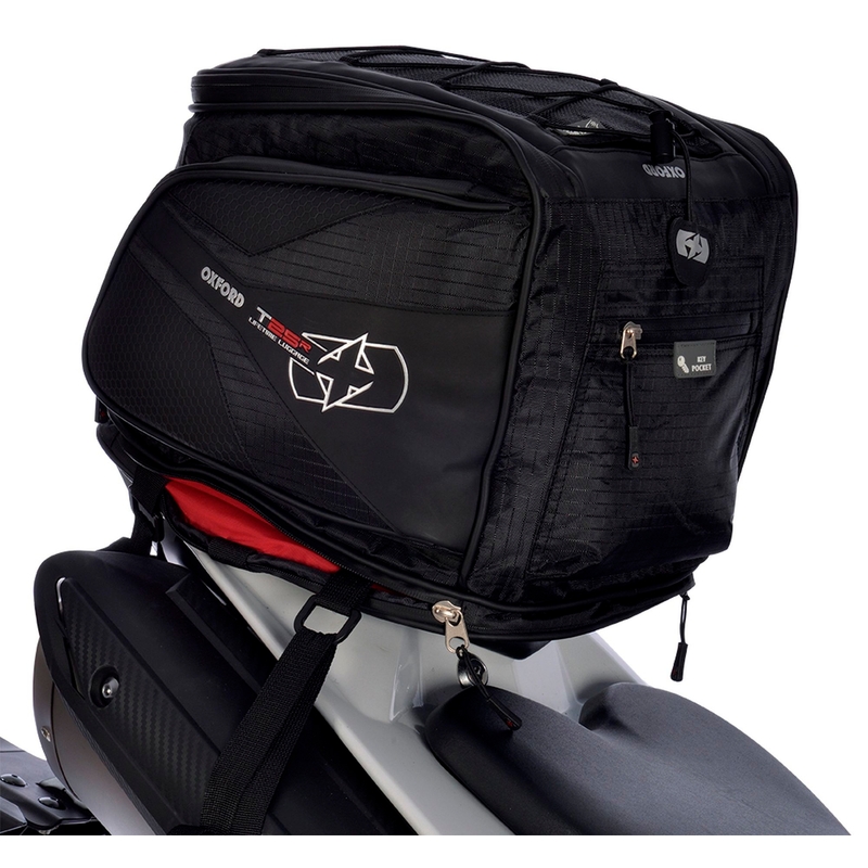 Brašna na sedlo spolujezdce Oxford T25R Tailpack černá výprodej