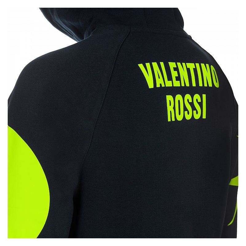 Mikina VR46 Valentino Rossi REPLICA Fleece tmavě modrá