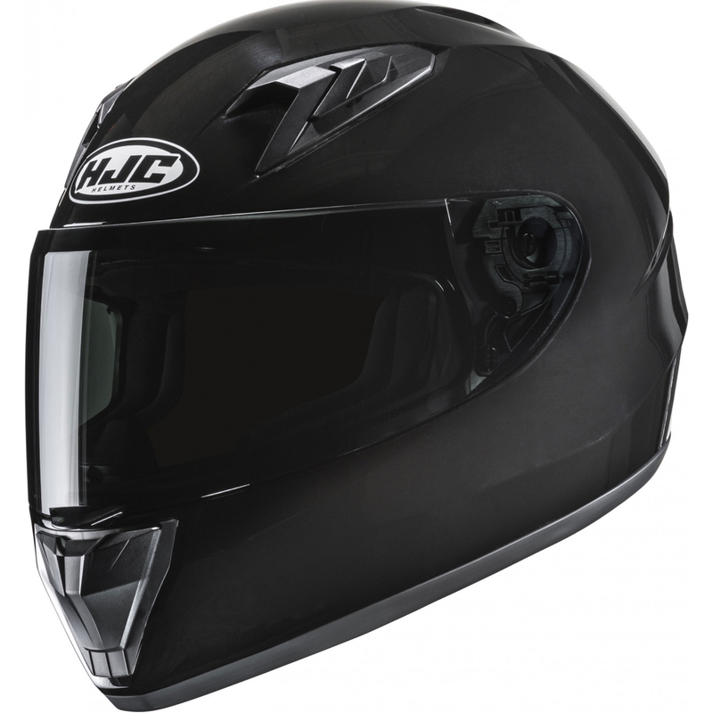 Casco integrale da moto per bambini HJC Y10 Solid nero metallizzato
