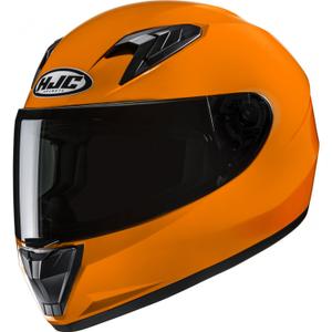 Casco integrale da moto per bambini HJC Y10 Solid Tramotno arancione