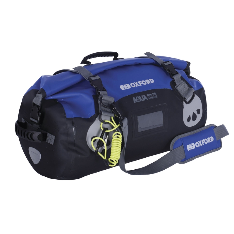 Vodotěsný vak Oxford Aqua RB-30 Roll Bag černo-modrý