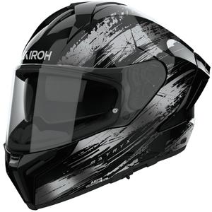 Casco integrale da moto Airoh MATRYX Reflex grigio lucido