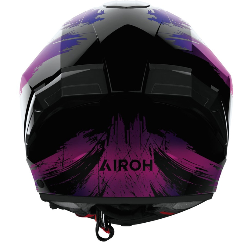 Casco integrale da moto Airoh MATRYX Reflex viola lucido