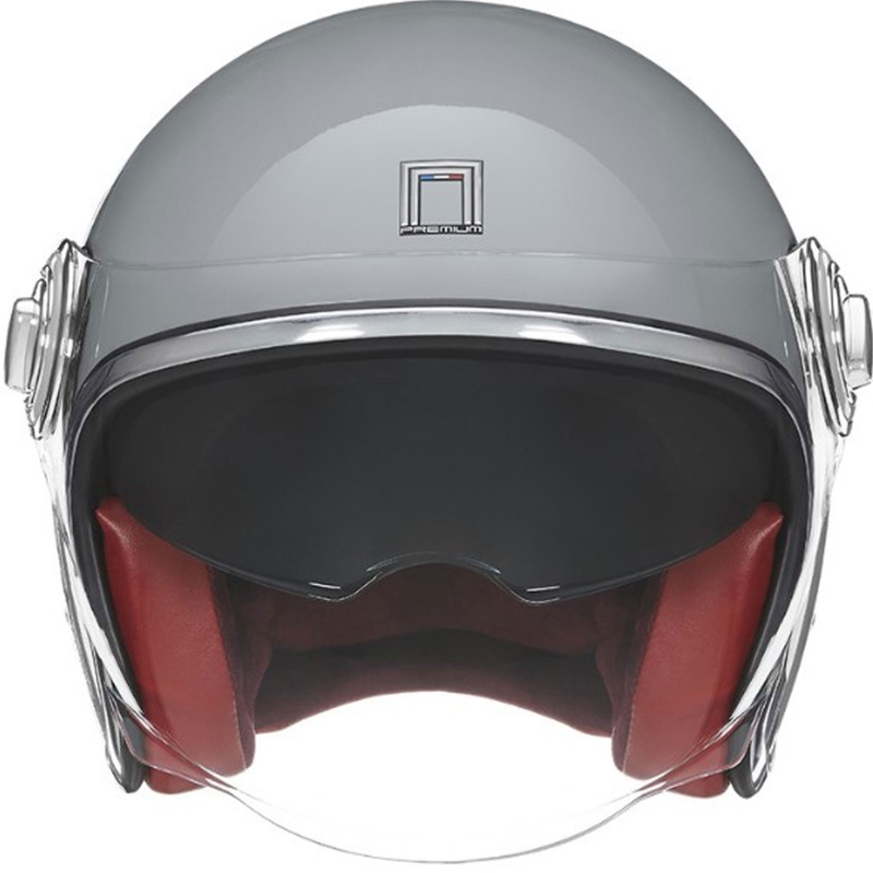 Casco jet NOX PREMIUM Heritage grigio